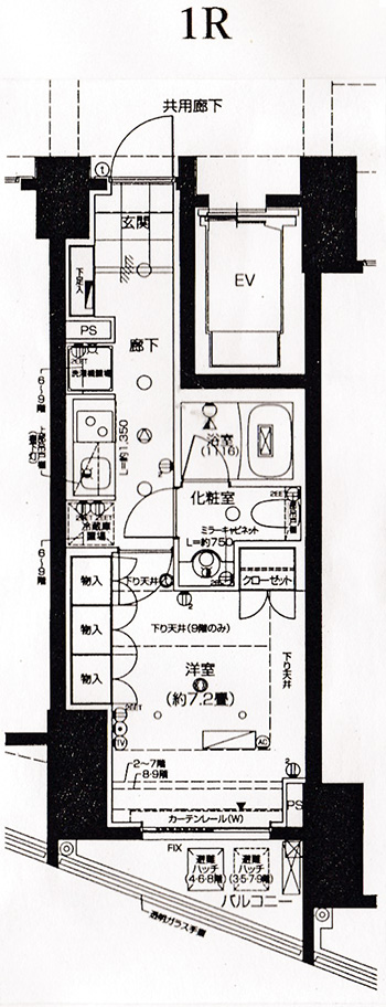 間取図_1R(902号室)