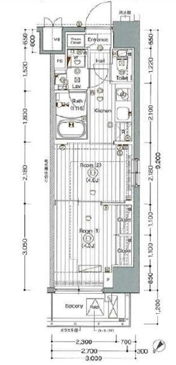 間取図_x04号室